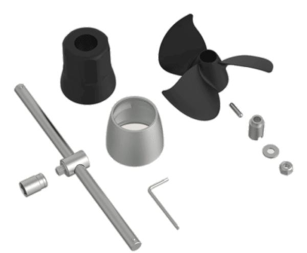 Kit hélice débrayable - Silver - Series 2