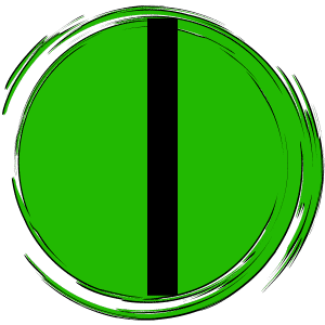 couleur green black line