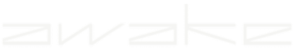 awake logo blanc