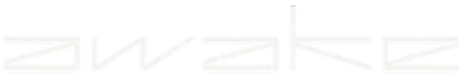 awake logo blanc